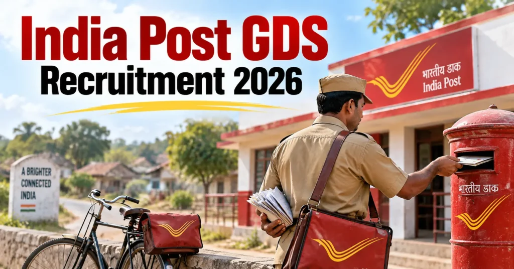 India Post GDS Recruitment 2026 – Gramin Dak Sevak recruitment