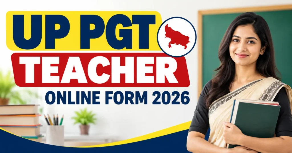 UP PGT Teacher Online Form 2026 – 2607 Posts