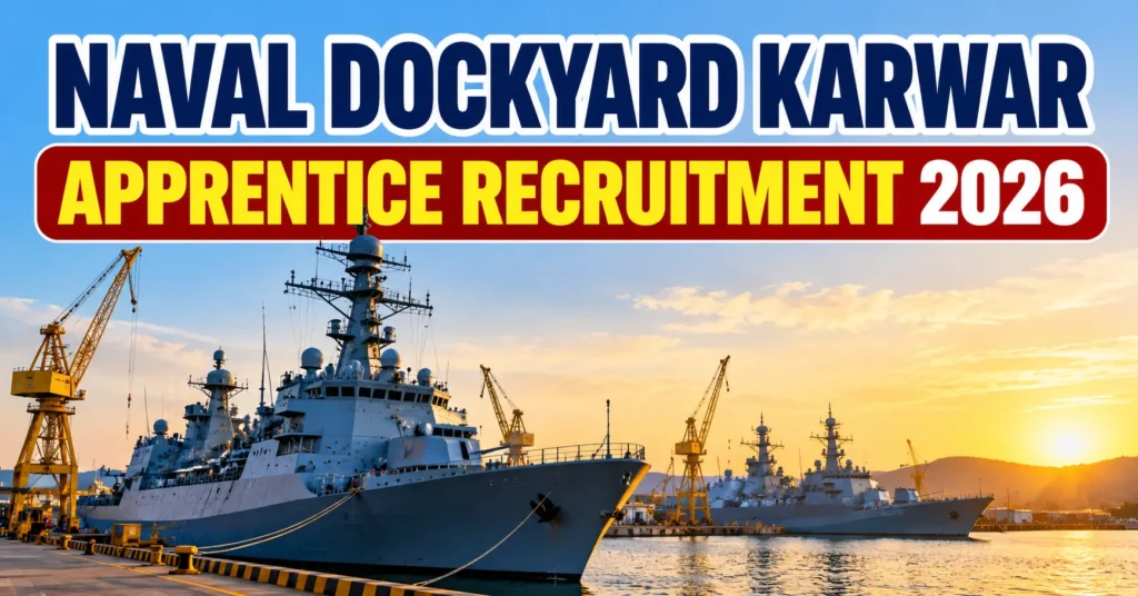 Naval Dockyard Karwar Apprentice Recruitment 2026